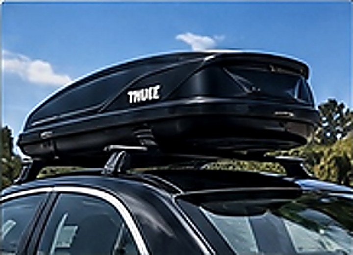 Roof box carrier